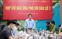 Không vội vã sơ tán dân tránh bão số 7 để chống dịch Covid-19