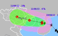 Tin nhanh bão số 2, tâm bão đang hướng vào ven biển Quảng Ninh - Thái Bình