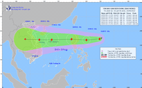 Bão Noru mạnh lên 3 cấp, gió giật cấp 14 đang đi vào Biển Đông