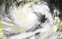 Ra đa thời tiết đã 'bắt' được bão Noru, cường độ cấp 14, gió cực mạnh
