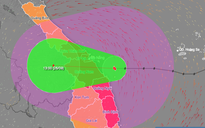 Tâm bão Noru càn quét từ Thừa Thiên - Huế đến Quảng Ngãi, gió giật cấp 13