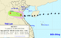 Hoàn lưu bão số 3 sẽ gây mưa to đến hết ngày 21.7