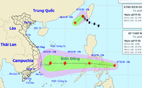 Bão số 11 vừa suy yếu lại có áp thấp nhiệt đới hướng vào Biển Đông