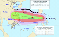 Dự báo thời tiết 26.10.2020: Bão Molave giật cấp 14 đang tiến về Biển Đông