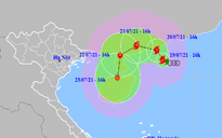Bão số 3 giật cấp 11, bắc Biển Đông sắp có sóng cao 5 m