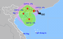 Tin tức thời tiết hôm nay 21.7.2021: Bão số 3 giật cấp 10, sóng cao 4 m