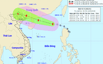 Áp thấp nhiệt đới mạnh lên thãnh bão số 4 trên Biển Đông, giật cấp 11