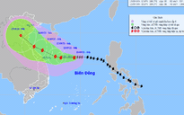 Tin tức thời tiết hôm nay 10.9.2021: Bão số 5 giật cấp 12 đang hướng về quần đảo Hoàng Sa