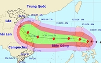 Bão Vamco vào Biển Đông gây sóng cao đến 9 m