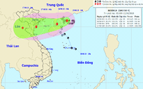 Bão số 4 có vùng ảnh hưởng ngày càng rộng khi hướng vào Việt Nam