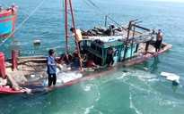 Điều tàu cảnh sát biển tìm 5 ngư dân mất tích trên biển Bà Rịa - Vũng Tàu