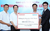Honda Việt Nam ủng hộ đồng bào vùng lũ hơn nửa tỉ đồng