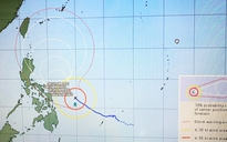 Siêu bão Surigae giật cấp 17 gây gió giật cấp 8 ở bắc và giữa Biển Đông