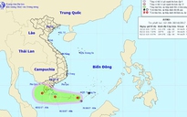 Áp thấp nhiệt đới gây gió mạnh, khả năng xuất hiện vòi rồng, lốc xoáy