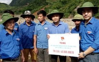 5 đội tình nguyện ứng trực làm nhiệm vụ ở vùng lũ quét Mường La