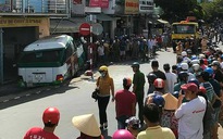 Tai nạn ở Bạc Liêu: Xe buýt 'nuốt' xe đạp, người phụ nữ bán vé số tử vong