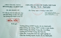 Sóc Trăng cho tất cả học sinh, sinh viên tiếp tục nghỉ học từ ngày 24.3