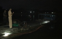 Một đêm, bắt 3 tàu hút cát 'chui' trên sông Hiếu và sông Thạch Hãn