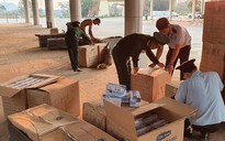 Quảng Trị: Phát hiện hơn 92.000 khẩu trang được vận chuyển trái phép sang Lào