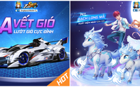 ZingSpeed Mobile: Bứt tốc mạnh mẽ với Xe A Vết Gió và Pet Bạch Long Mã