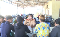 CSGT Tây Ninh ngăn chặn nhóm thanh thiếu niên đua xe trái phép