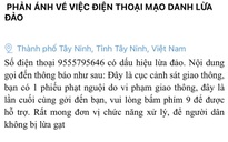 Tây Ninh: Cảnh báo cuộc gọi lừa đảo nộp phạt vi phạm giao thông