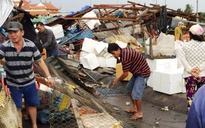 Tiền Giang: Mưa lớn, lốc xoáy khiến 46 căn nhà bị sập, tốc mái