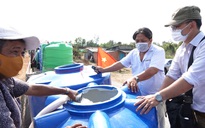 20 triệu lít nước ngọt cho người dân vùng hạn mặn Tiền Giang, Bến Tre