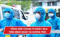 Tổng hợp Covid 19 ngày 28.8: Thêm 2 ca mắc mới, bệnh nhân tái dương tính phức tạp