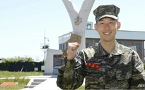 Son Heung-min đoạt giải thưởng quân sự Hàn Quốc