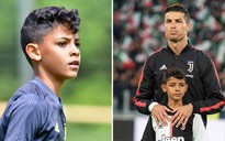 Ronaldo đua nước rút với con trai