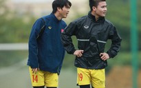 Tin vui với tuyển Việt Nam khi Quang Hải trở lại tập luyện
