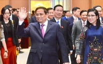 Thủ tướng và phu nhân chiêu đãi đoàn ngoại giao nhân dịp tết Nguyên đán 2023