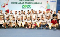 Kết thúc tốt đẹp giải quần vợt Hội Nhà báo TP.HCM mở rộng 2020