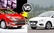 Toyota Vios và Hyundai Accent: 'Đại chiến' sedan phổ thông tại Việt Nam