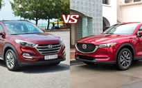 Mazda CX-5 so găng Hyundai Tucson: Chọn crossover 5 chỗ Nhật hay Hàn?