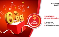 Vay lãi suất ưu đãi chỉ từ 6,99% cùng Maritime Bank