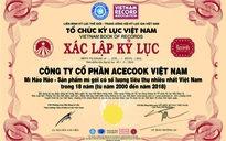 Hảo Hảo lập kỷ lục sản phẩm mì ăn liền được tiêu thụ nhiều nhất Việt Nam
