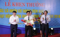 Đà Nẵng trao thưởng cho các nhà khoa học ĐH Duy Tân năm 2018