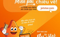 Jetstar Pacific miễn phí chiều về chào đón năm mới Kỷ Hợi