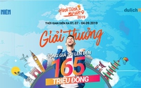 ‘Hành trình mơ ước 2019’: Hấp dẫn, mới lạ với ‘mưa’ giải thưởng