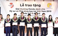 10 kỹ sư, nhà khoa học trẻ được nhận giải thưởng Honda Y-E-S