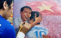 Công Phượng, U.19 Việt Nam qua nét cọ của họa sĩ lãng tử