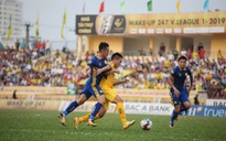 Vòng 5 V-League 2019: SLNA thua người vẫn đánh bại Thanh Hóa