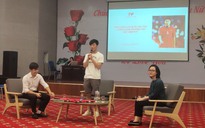 Xuân Trường chia sẻ trải nghiệm “xương máu” với các học viên nhí