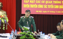 Thêm cơ hội cho thí sinh học tốt tiếng Anh khi thi vào trường quân đội