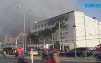 Cháy kinh hoàng tại công ty may ở Cần Thơ: Khống chế ngọn lửa lần thứ hai