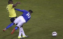 Copa America 2015: Neymar nhận thẻ đỏ, Brazil bị Colombia đánh bại