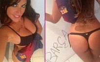 Nữ trọng tài Ý dùng… ngực dự đoán Barcelona vô địch