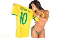 Người đẹp siêu vòng 3 tỏ tình với Neymar
